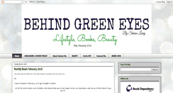 Desktop Screenshot of behindgreeneyes.com